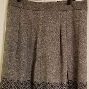 Ladies heathered skirt with sequins - REDUCED!